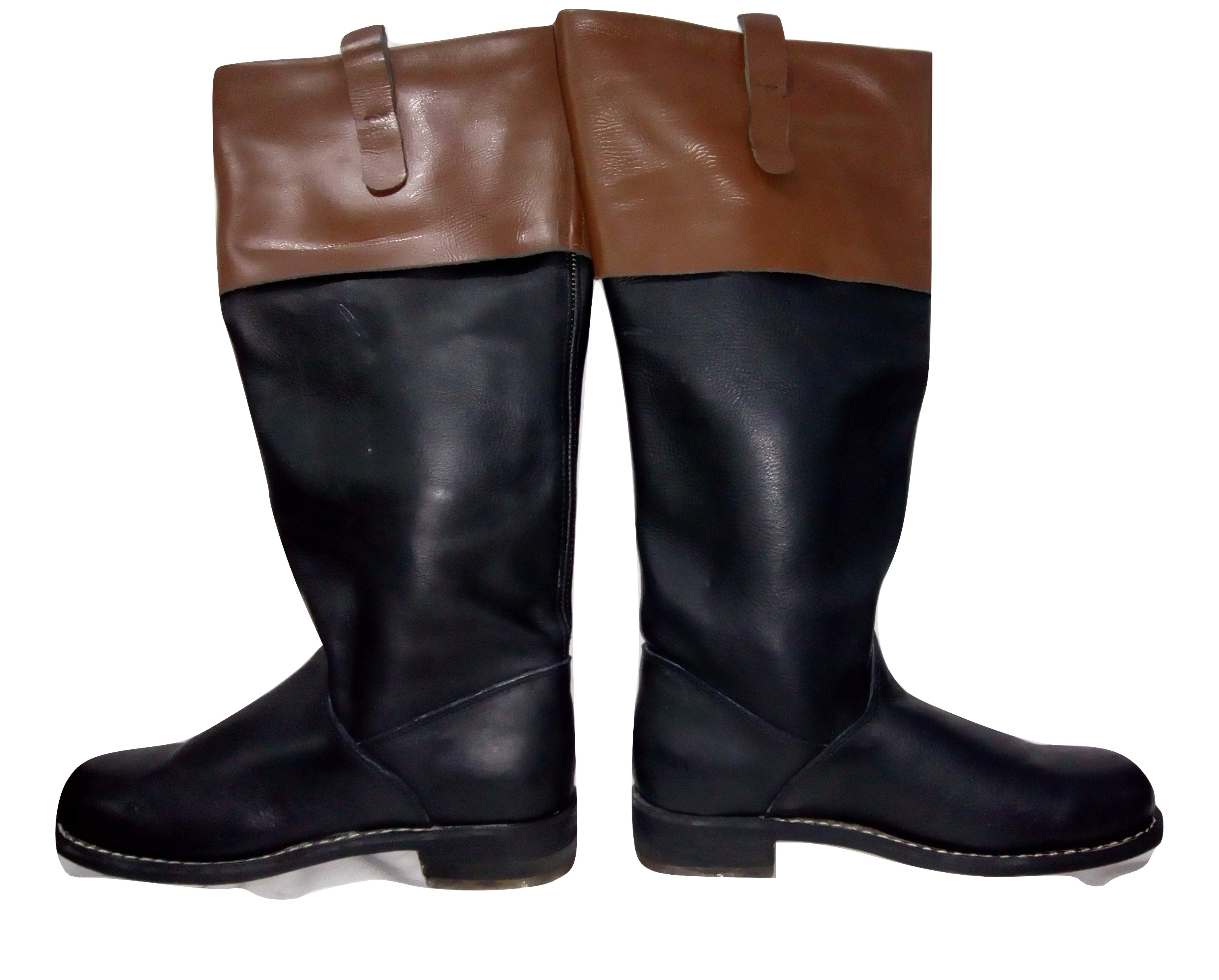 Rev War Boot For Renactor High Quality leather